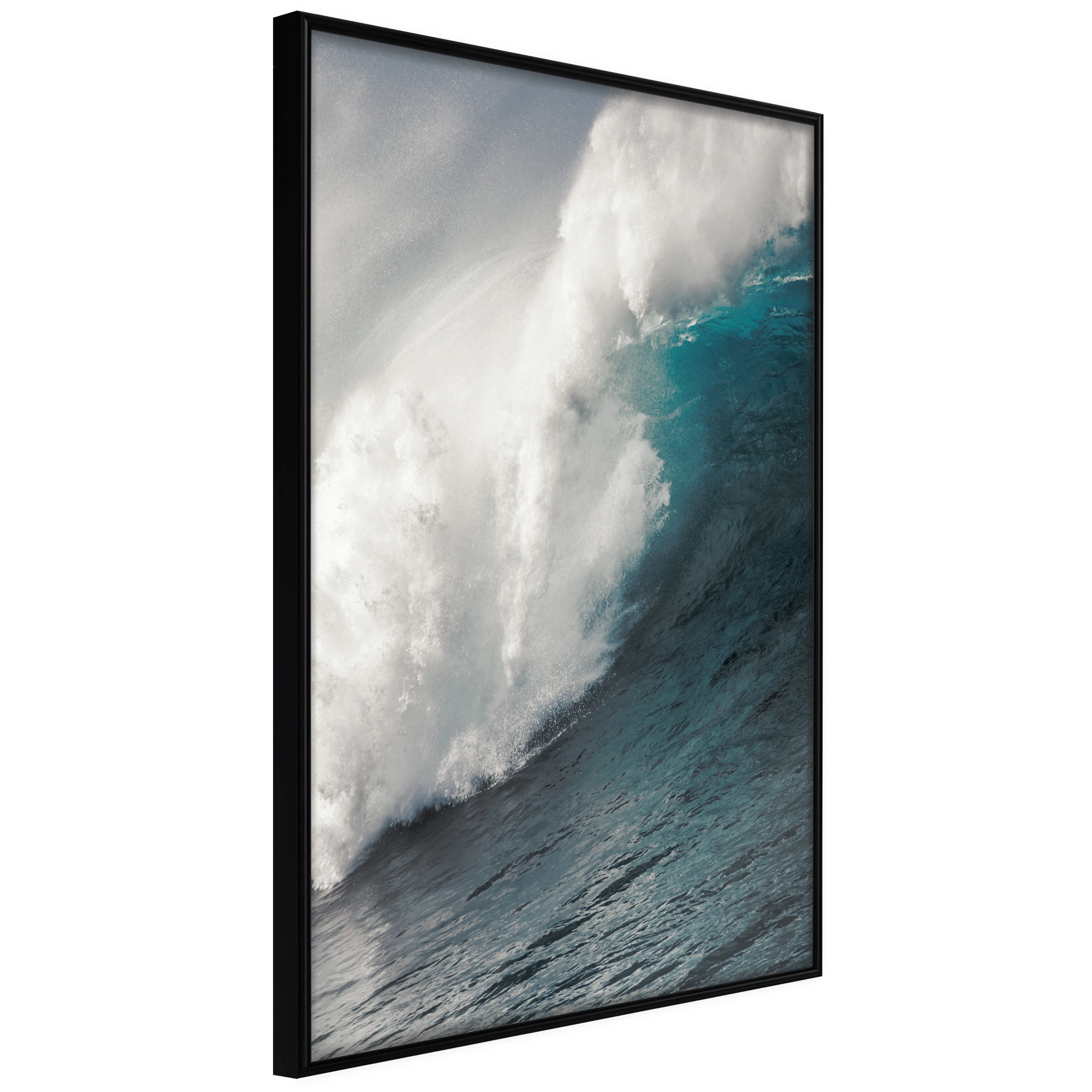 Affisch - Ocean Wave [Poster] 20x30 Svart ram, 20x30 cm