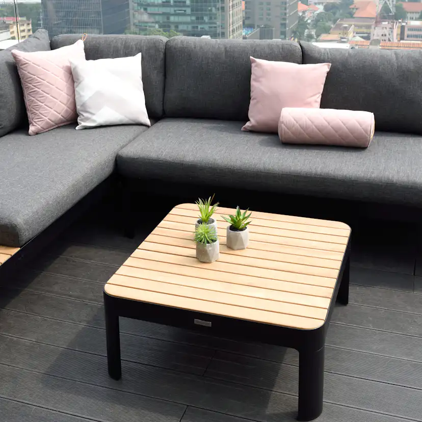 Loungegrupp LifestyleGarden Portals Dark Utomhus