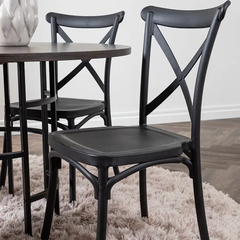 Matgrupp Venture Home Copenhagen med 4 Crosett Stolar