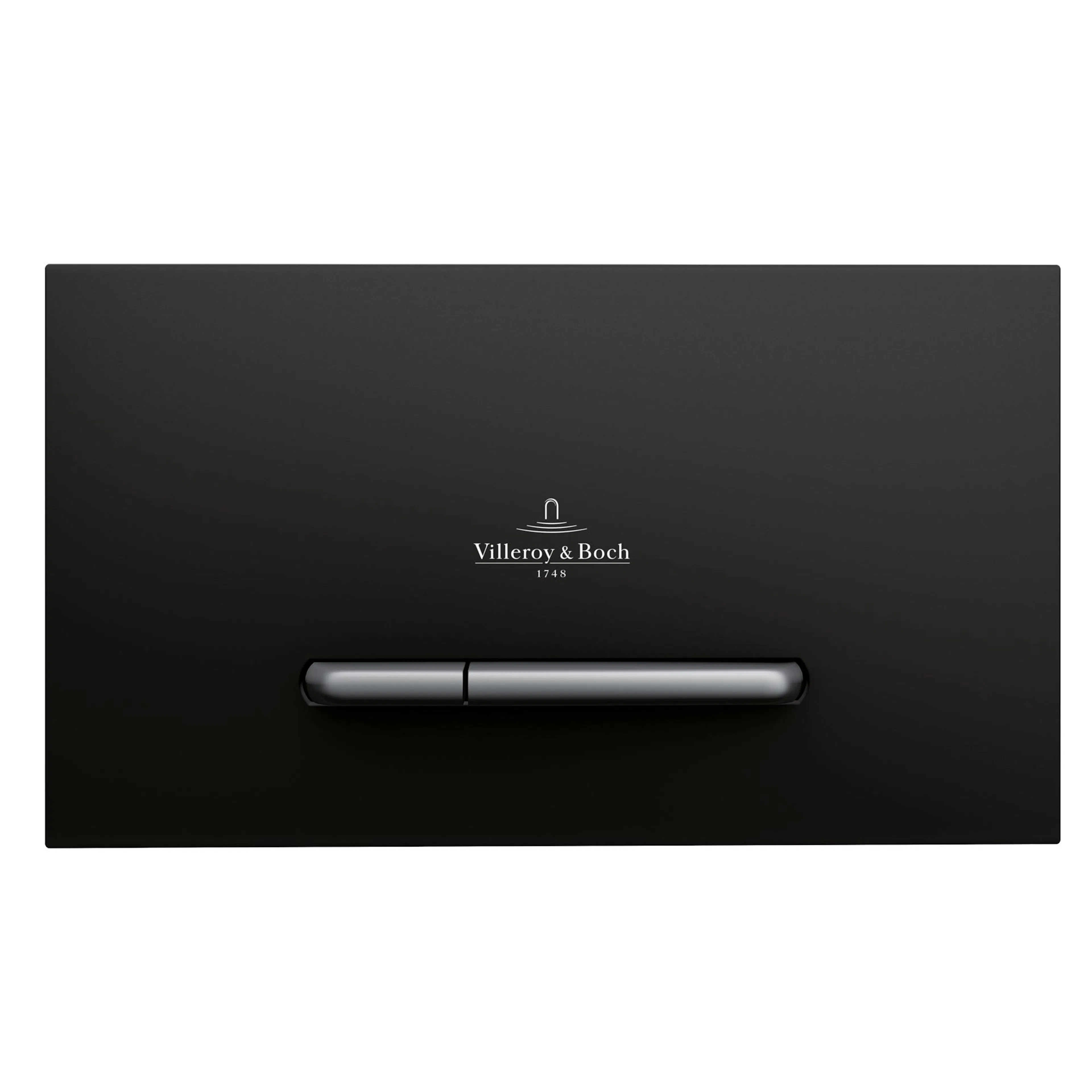 Spolknapp Villeroy & Boch ViConnect installationssystemen 92 Mattsvart