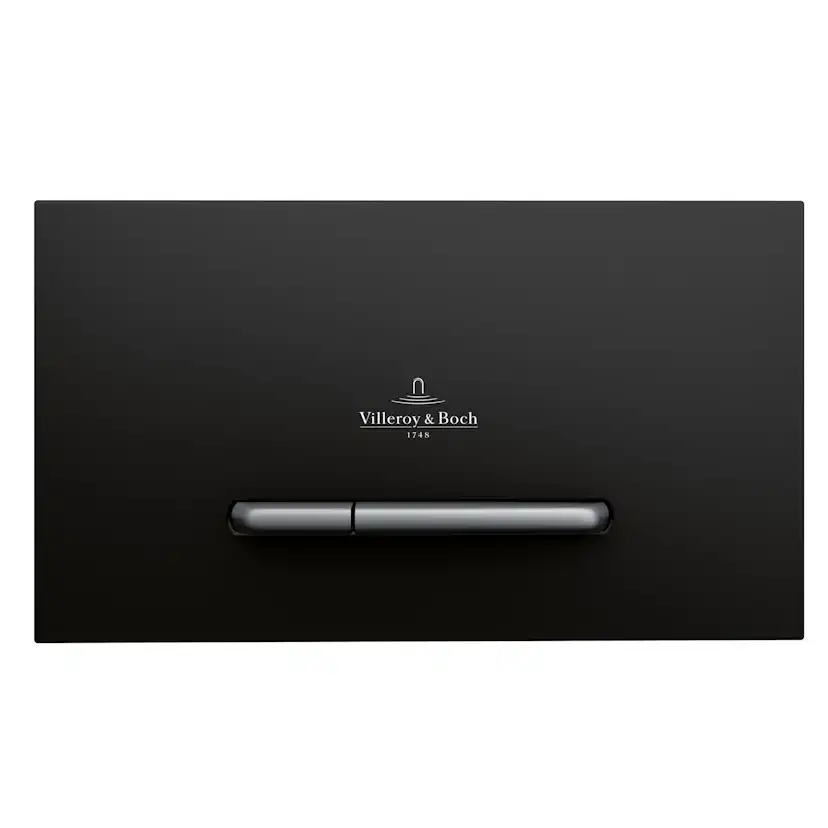 Spolknapp Villeroy & Boch ViConnect installationssystemen 92 Antracit Matt