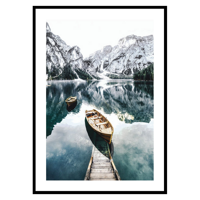 Poster Gallerix Braies Lake No2