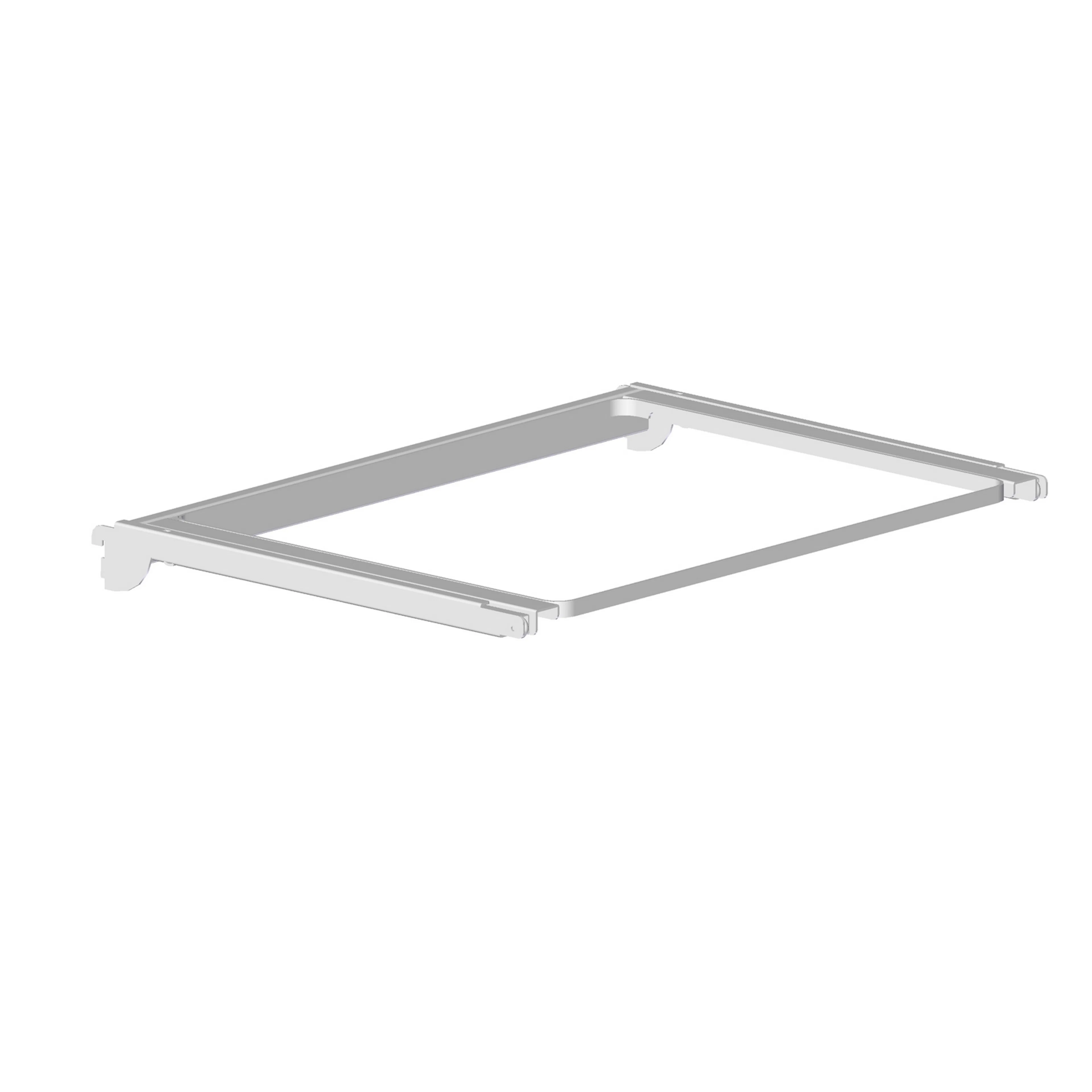 Utdragsram vit 600 Vit, 594 mm