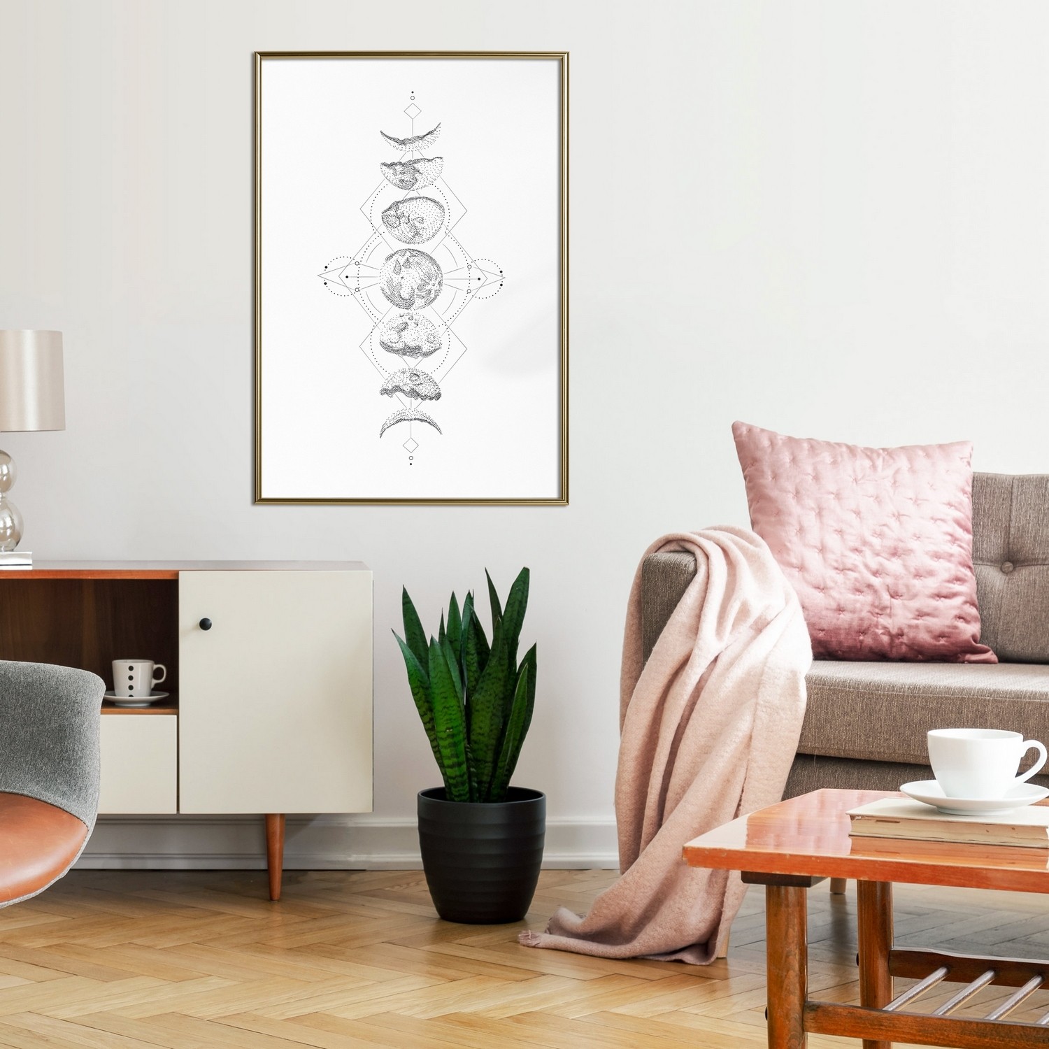 Poster Artgeist Affisch Moonlight