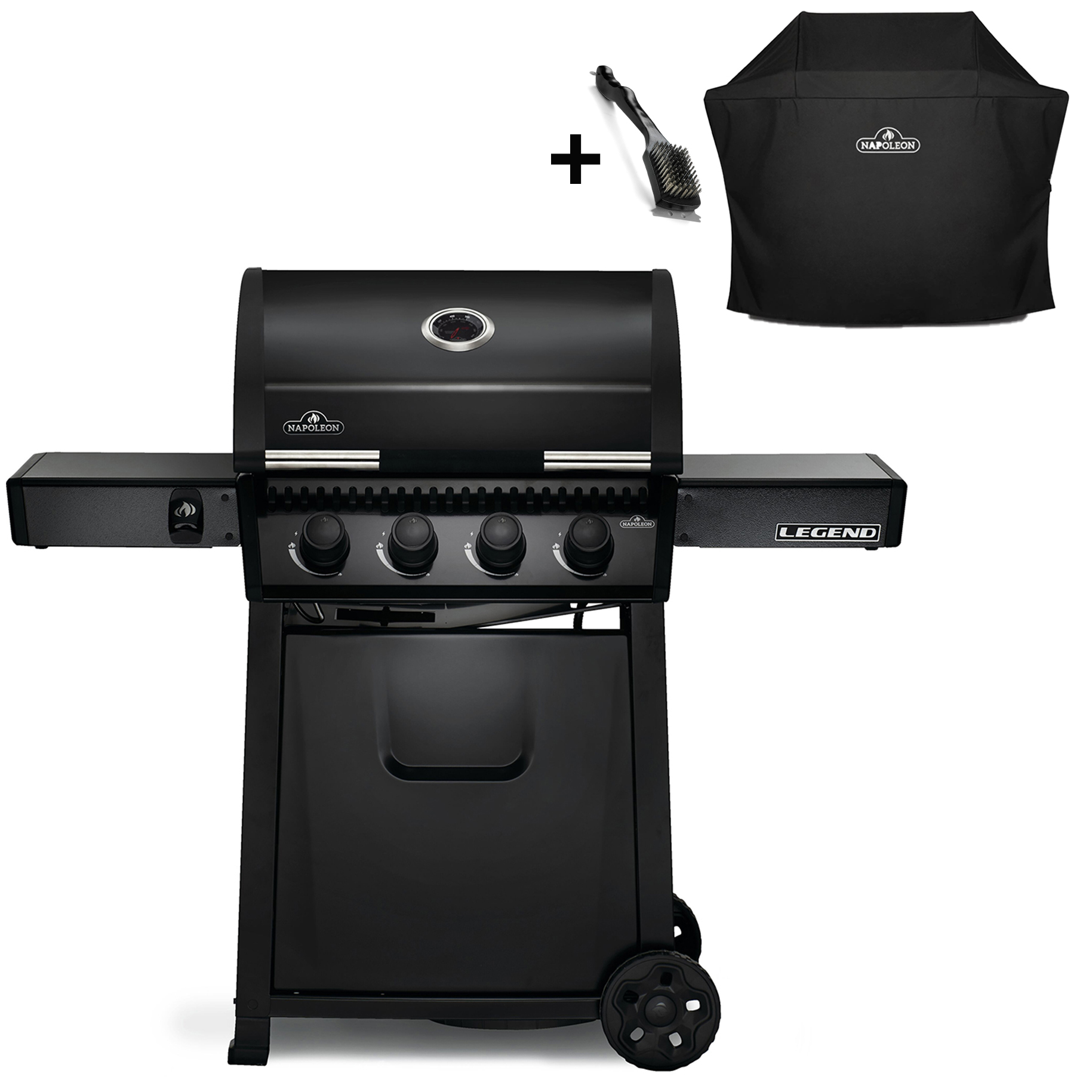 Gasolgrill Napoleon Legend 425 med Grillöverdrag och Grillborste