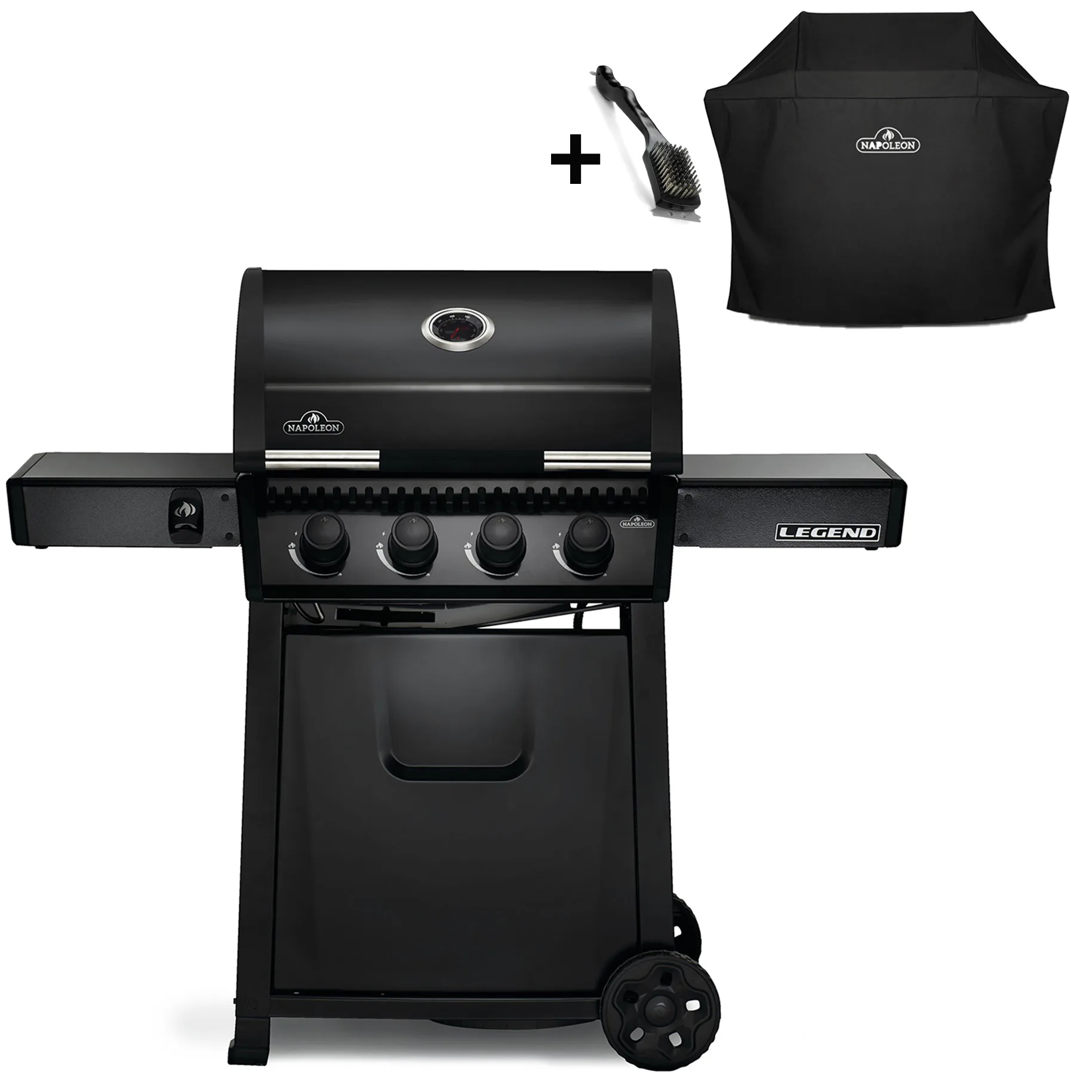Gasolgrill Napoleon Legend 425 med Grillöverdrag och Grillborste