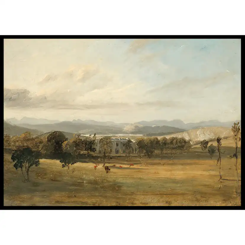 Poster Gallerix Sketch Of Leighton Hall By John Constable