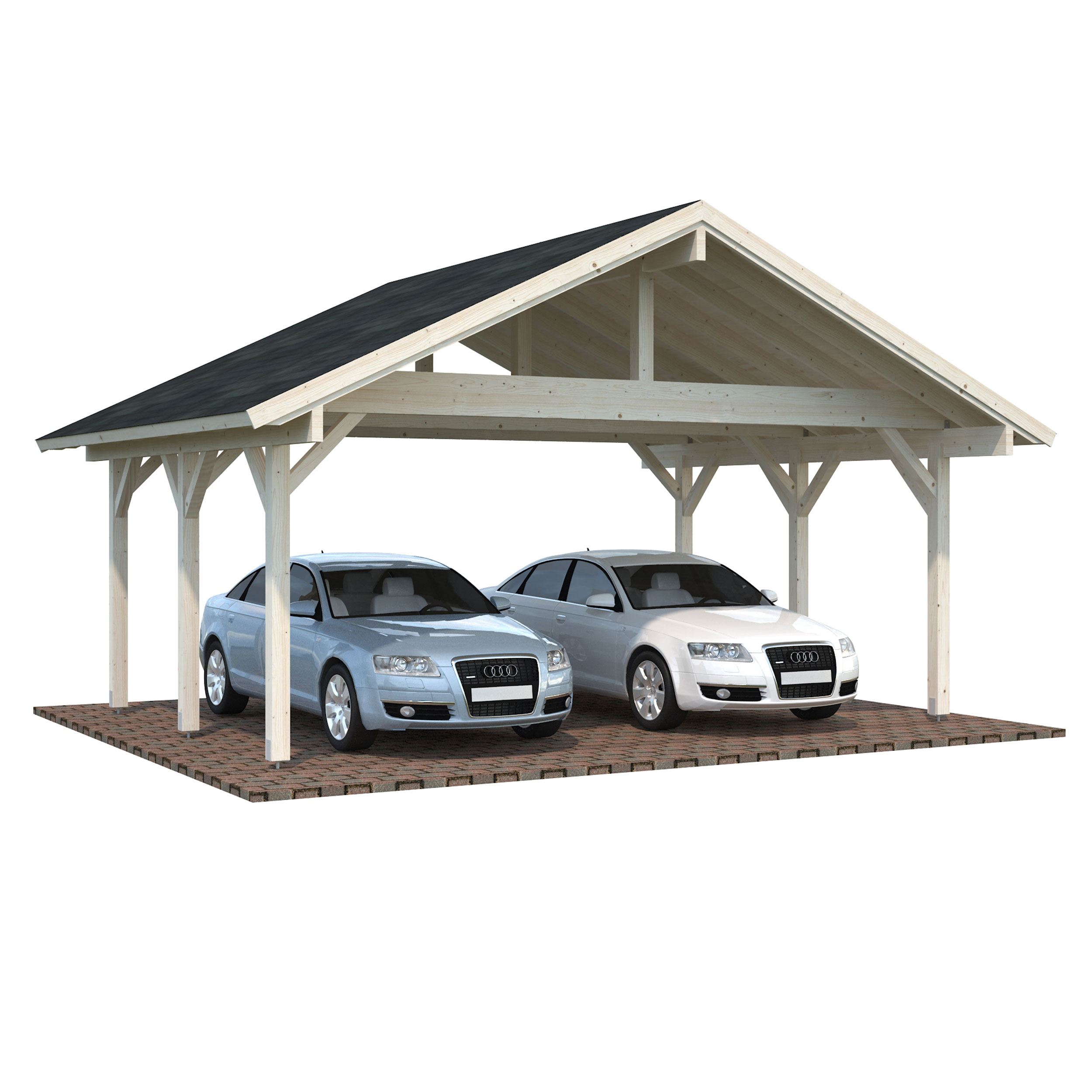 Carport Robert 20,6 m2 Obehandlad