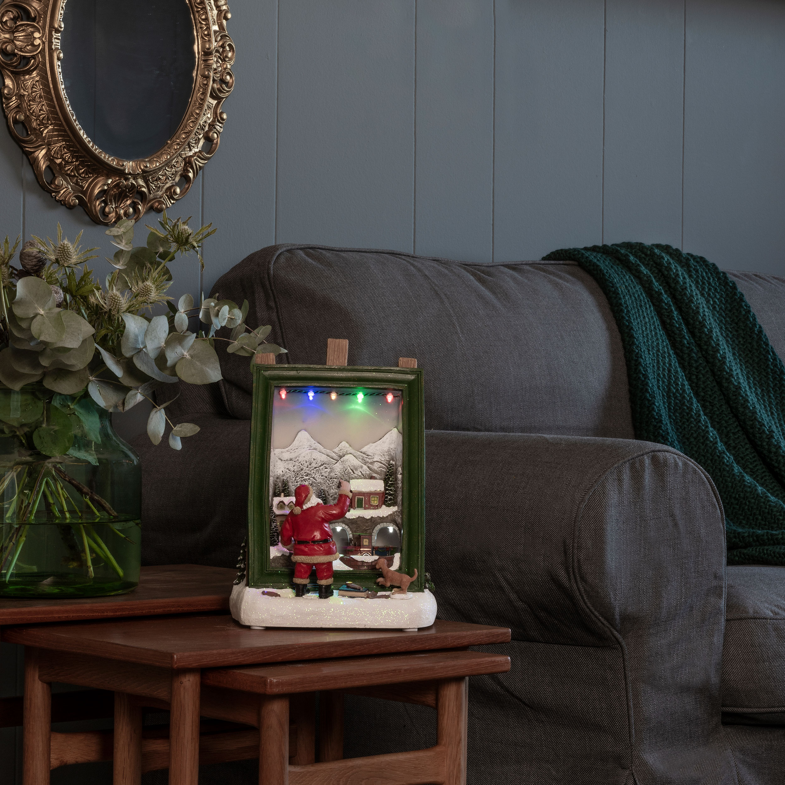 Julby Julfigur Gnosjö Konstsmide Tomte & Staffli