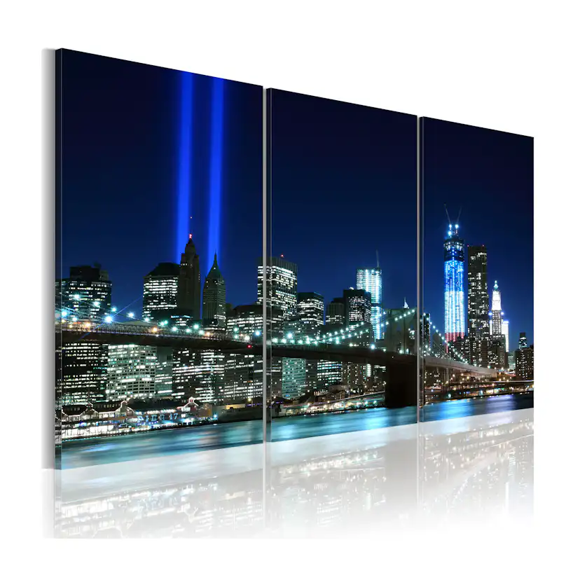Tavla Arkiio Blue Lights In New York