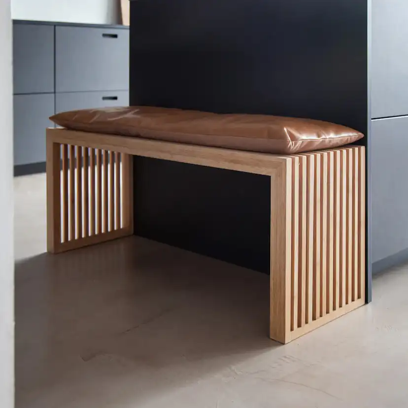 Bänk Cinas Rib 104x35 cm