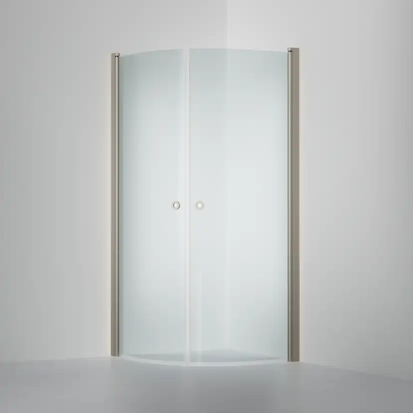 Duschvägg Linc Niagara 900x900 mm, Klarglas, Stone