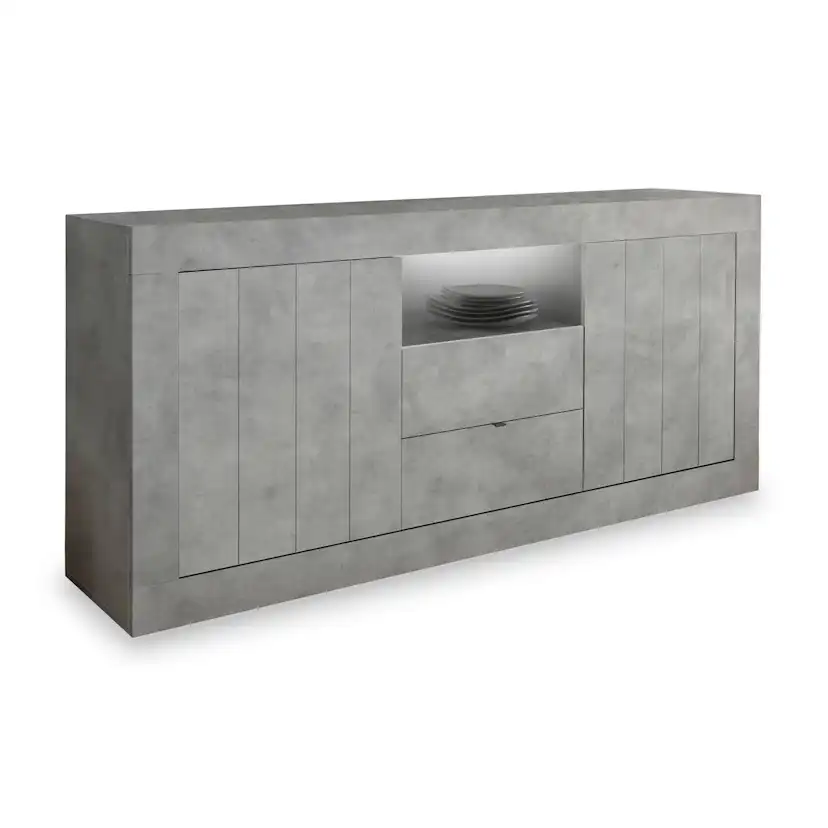 Skänk LC Spa Urbino 184 cm Grå