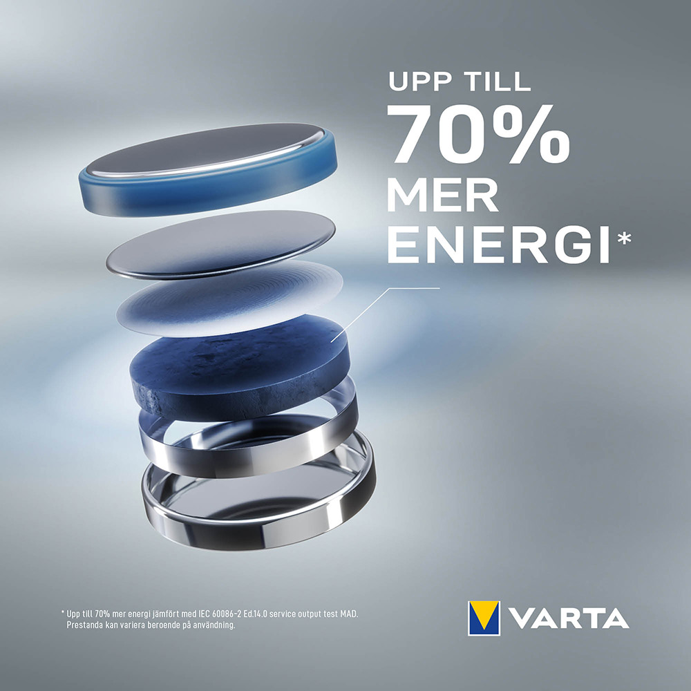 Batteri VARTA Litium CR2032 2-Pack