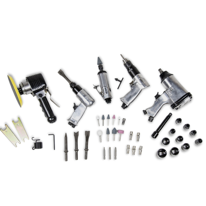 Tryckluftsdriven HawkVerktygssats 50 delar