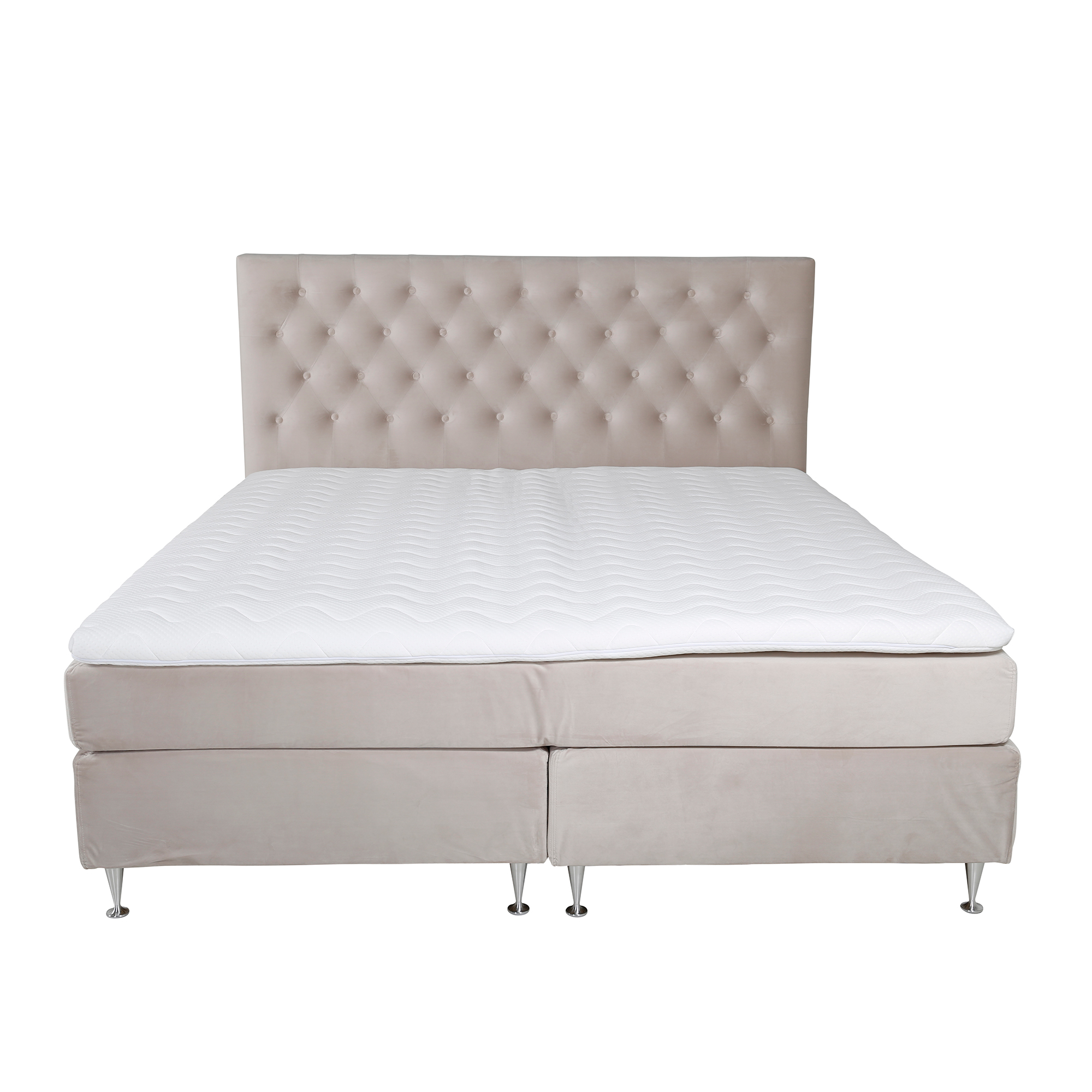 Kontinentalsäng Venture Home Kårehamn 180x200 Sammet med Sänggavel Frösslunda 180