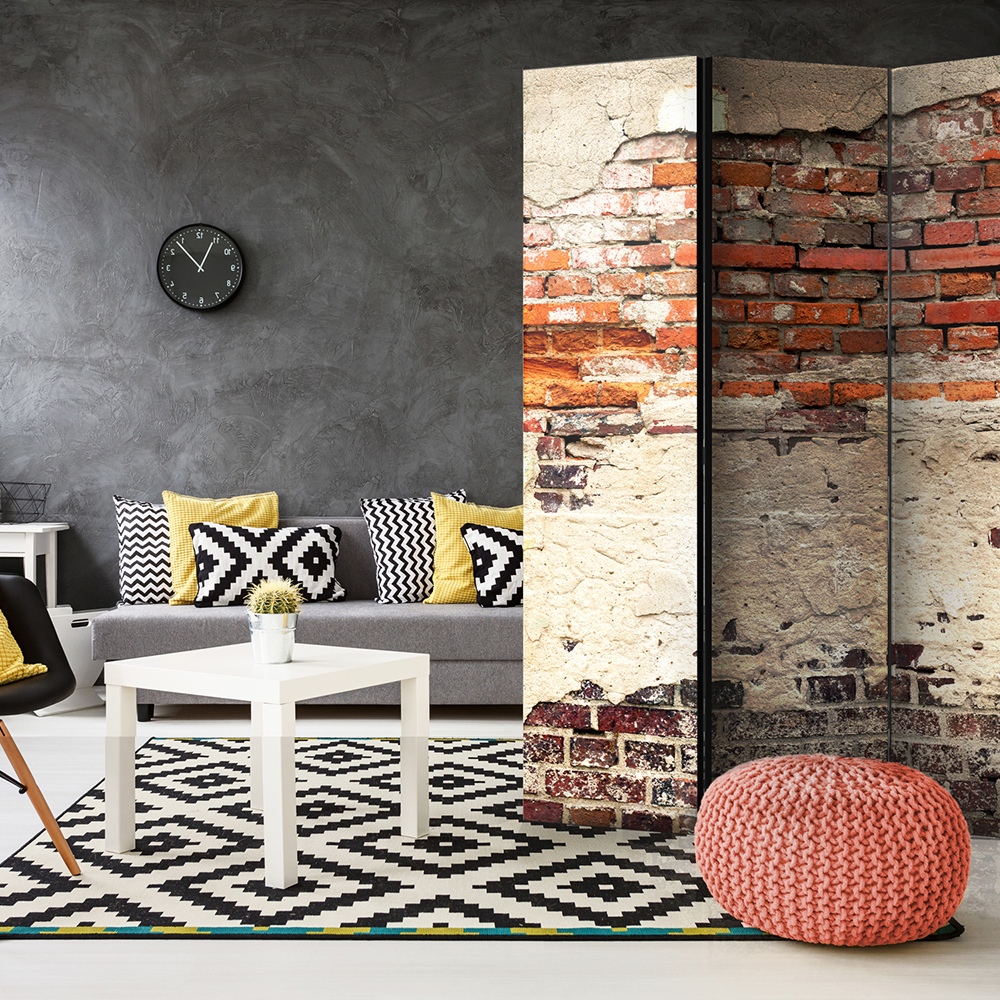 Rumsavdelare Skärmvägg Arkiio City History 135x172 cm