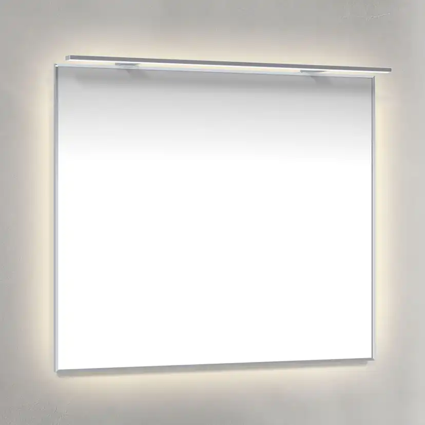 Spegel Macro Design Crown Ambilight Ramp-belysning Med Ram