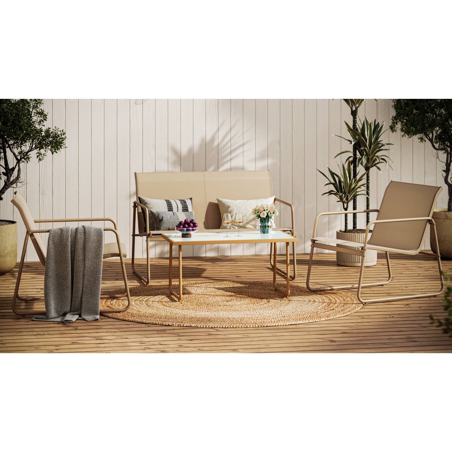 Loungegrupp Comfort Garden Pelanda Soffgrupp Utomhus