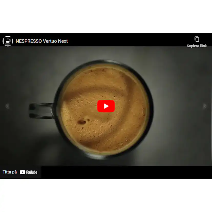 Kapselmaskin Nespresso Krups Vertuo Next