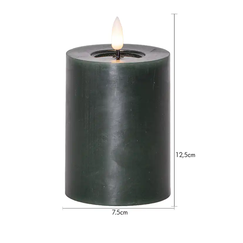 LED-Blockljus Star Trading Flamme Flow 12,5 cm