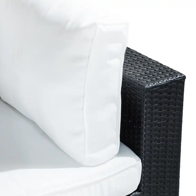 Loungegrupp Comfort Garden Bahamas 4-sits Rak med Utebord 100x60 Utomhus