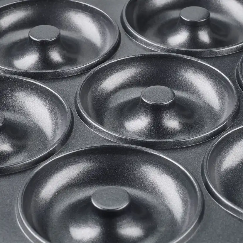 Donut Maker Champion 7 Munkar 700W DM110 Svart