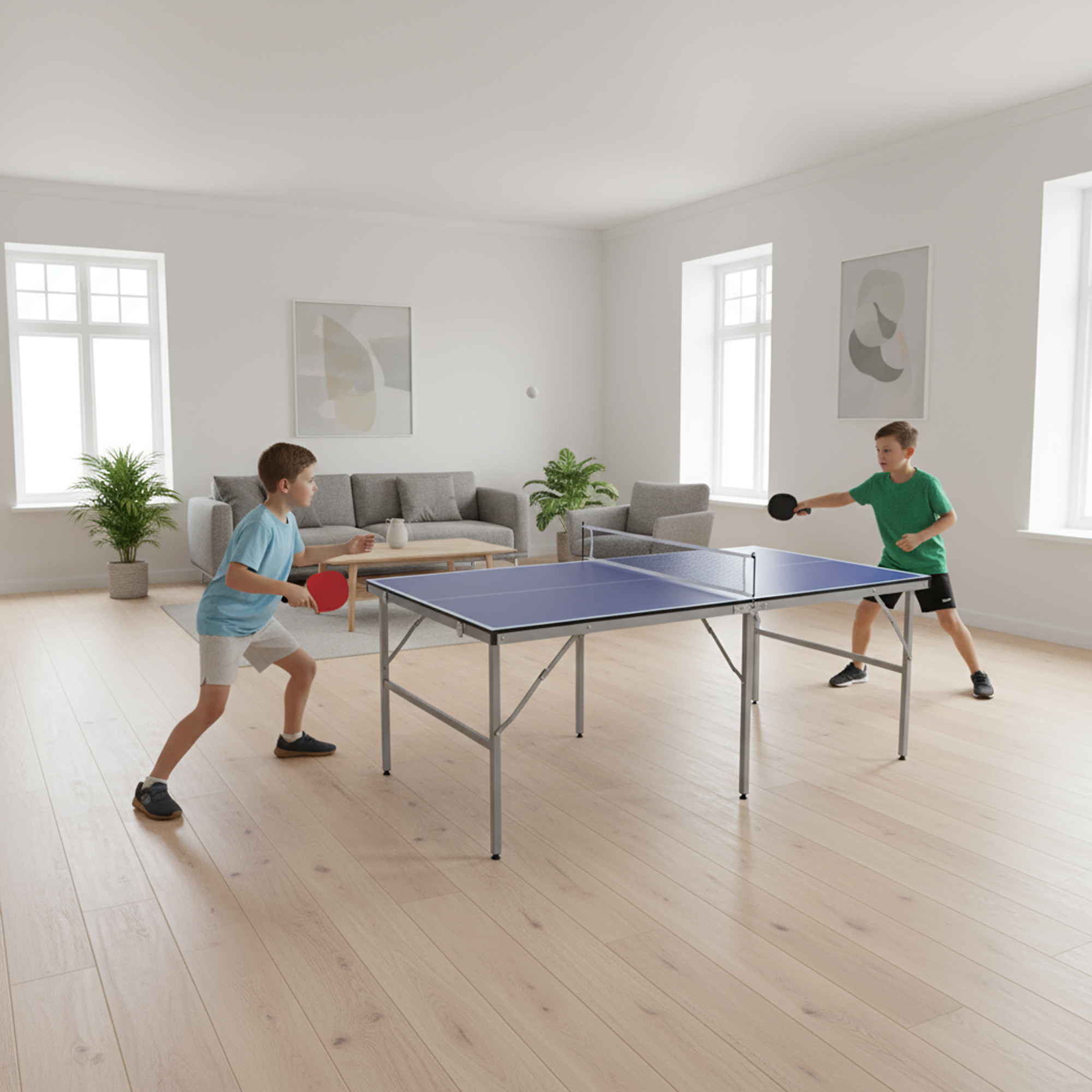 Pingisbord Nordic Games Hopfällbart 180 x 92 x 76 cm