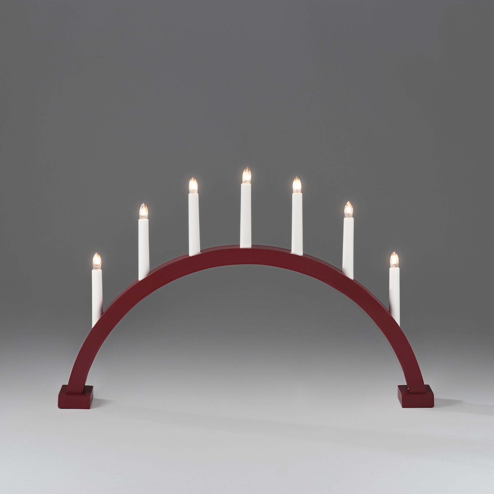 Adventsljusstake Gnosjö Konstsmide 7L Båge Stor