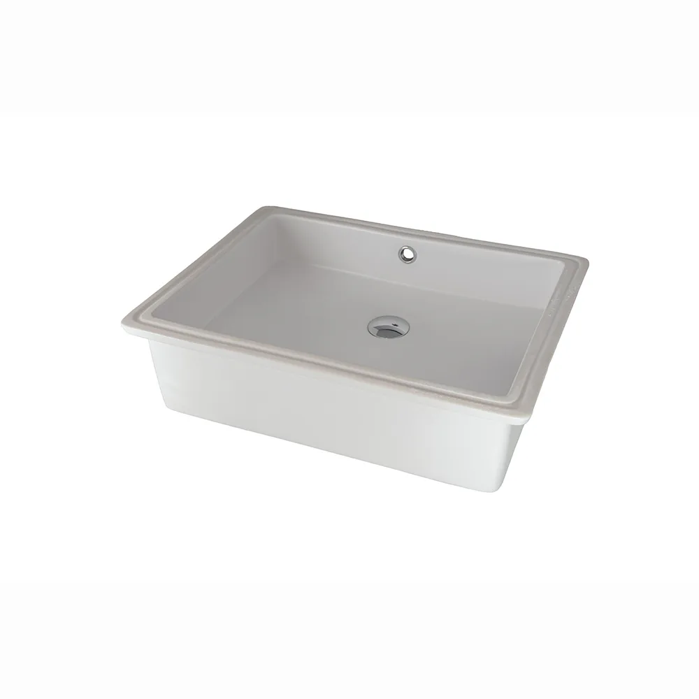 Tvättställ Capri underlim 500x400 500x400 mm, Vit