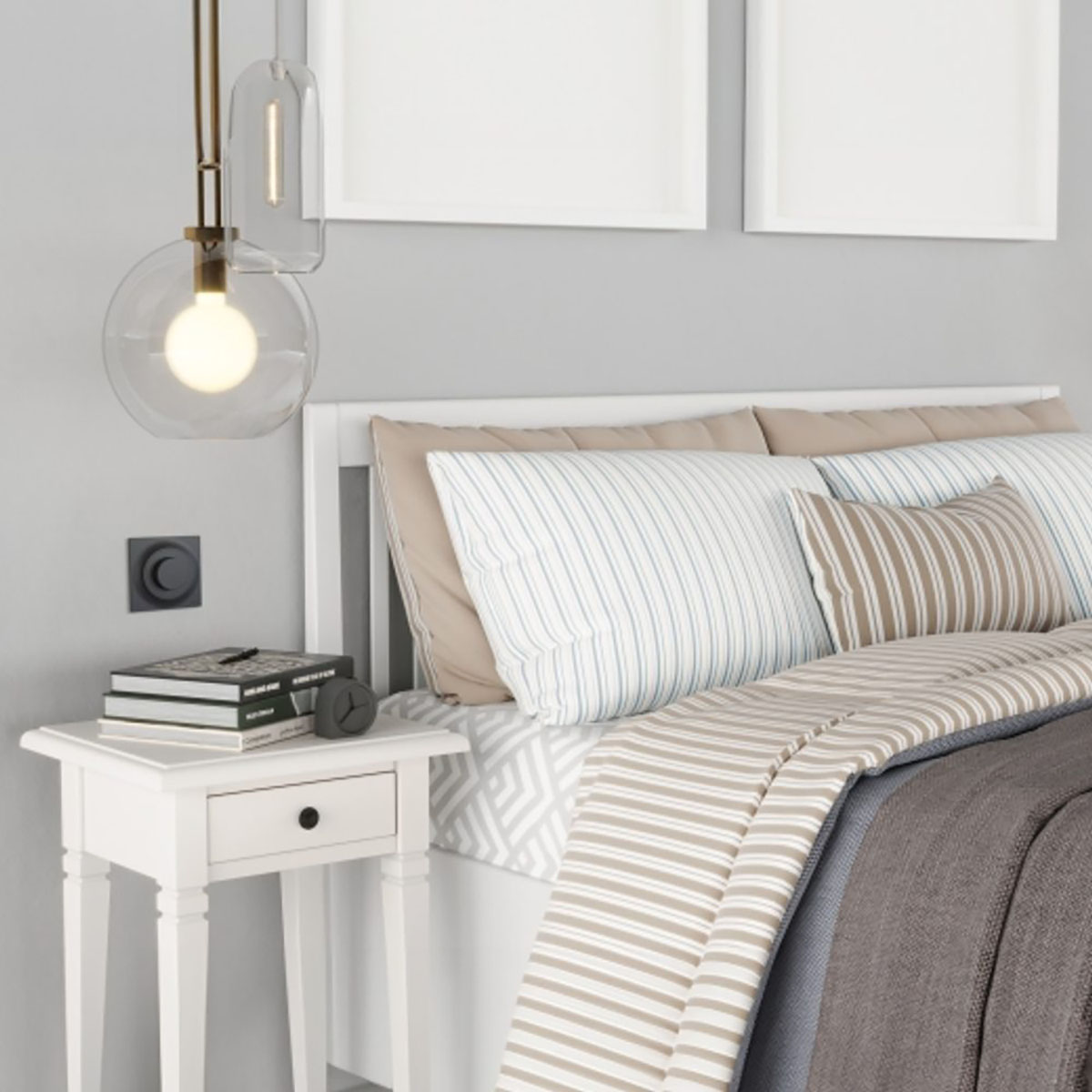 Dimmer Elko One 370 LED Infälld Vridbar Bakkantsstyrd IP21