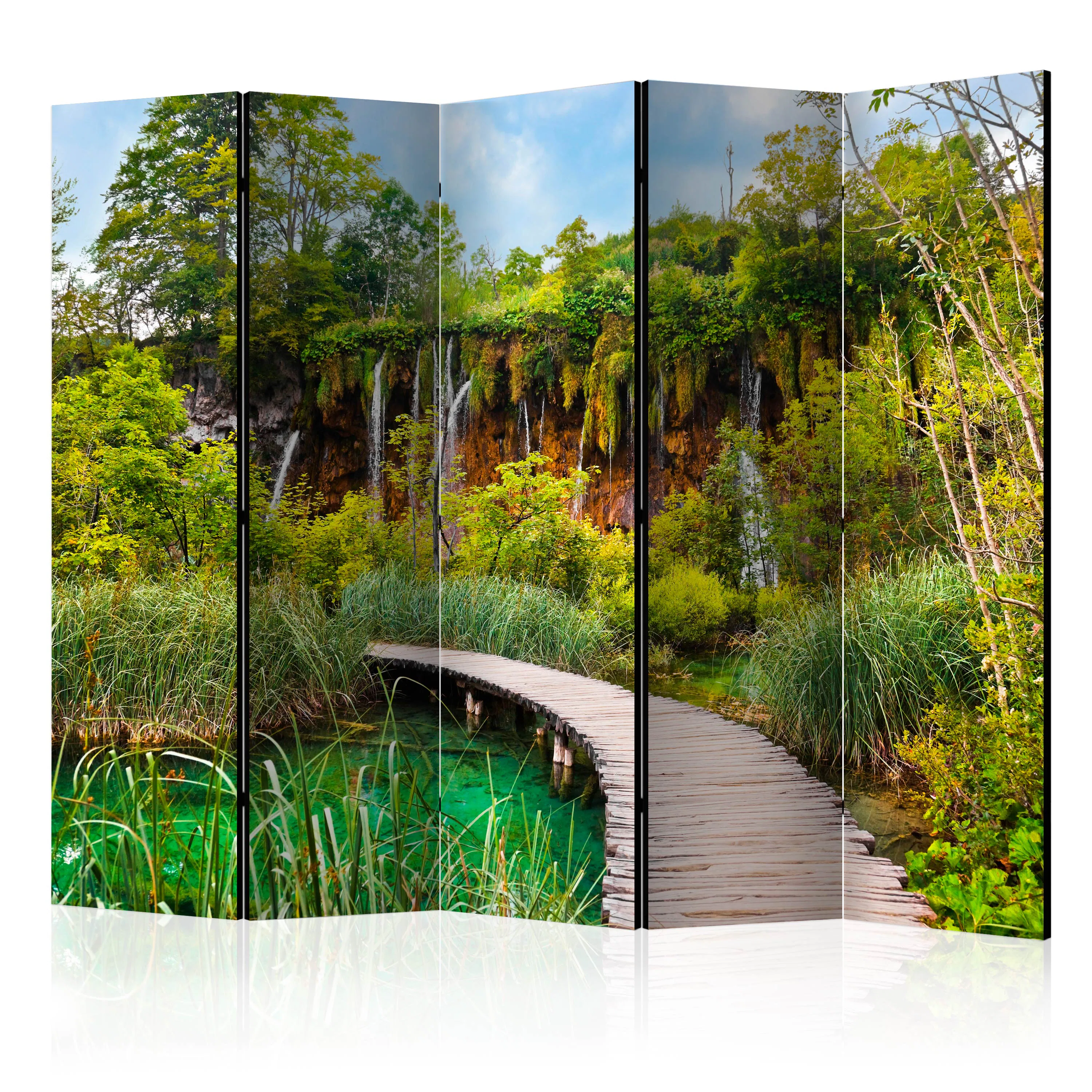 Rumsavdelare Skärmvägg Arkiio Green Oasis II 225x172 cm