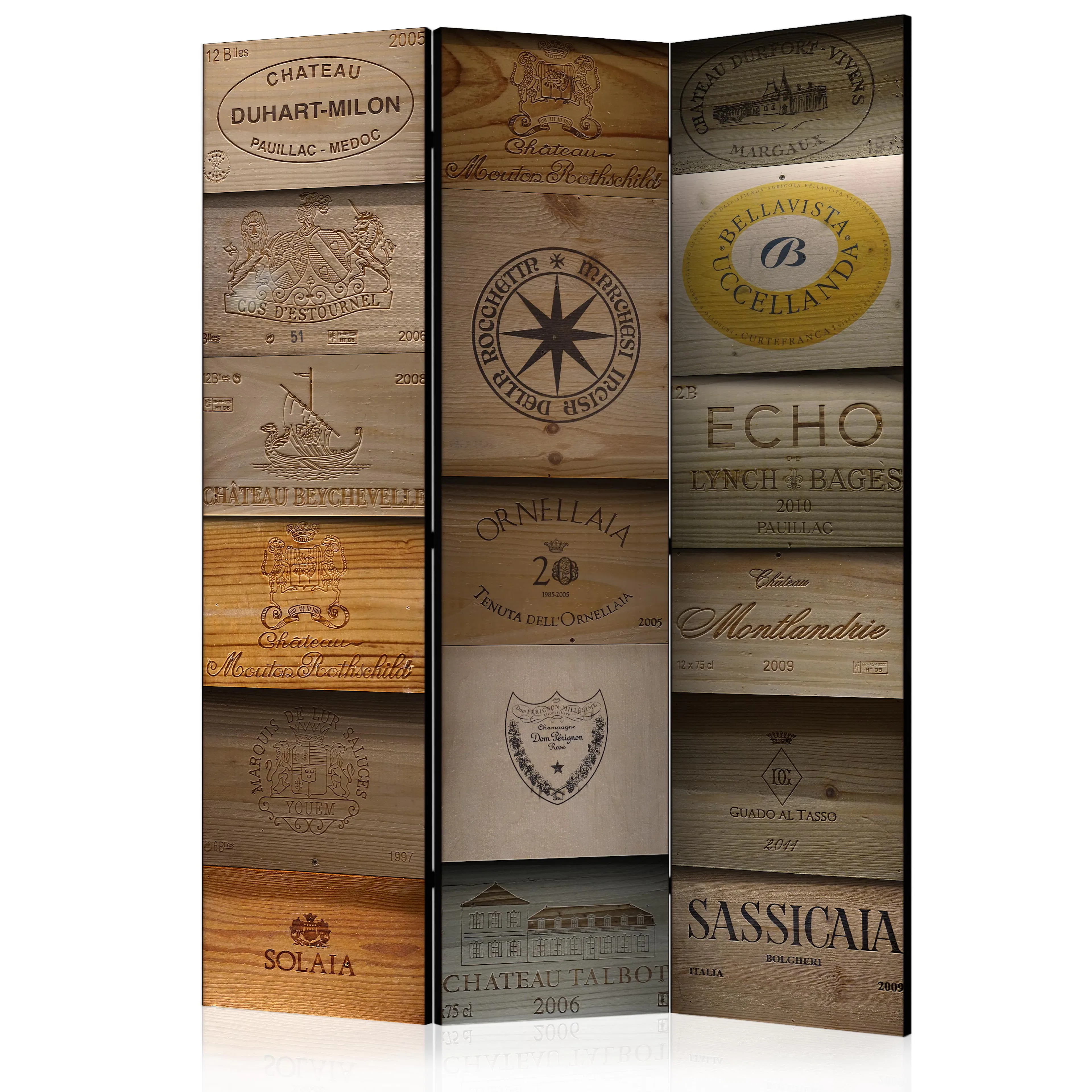 Rumsavdelare Skärmvägg Arkiio Old Vineyard 135x172 cm