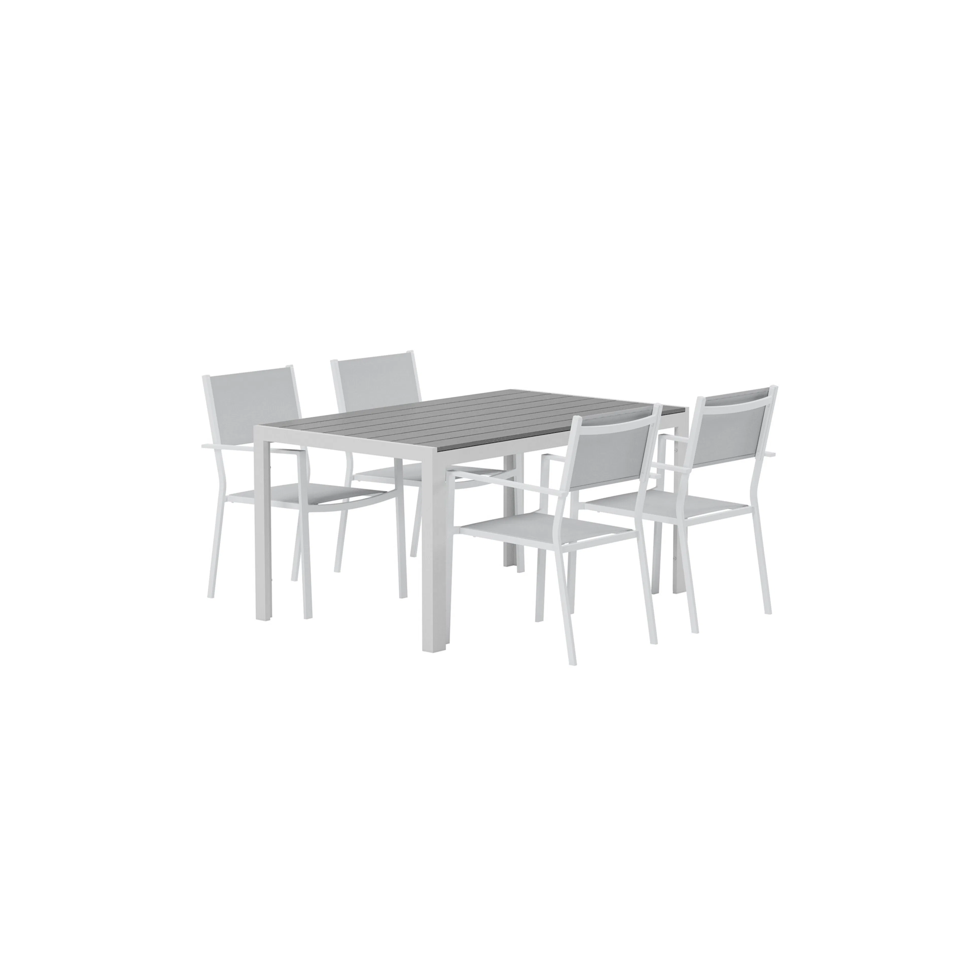 Matgrupp Utomhus Venture Home Break 90x150 cm med 4 st Copacabana Trädgårdsstolar