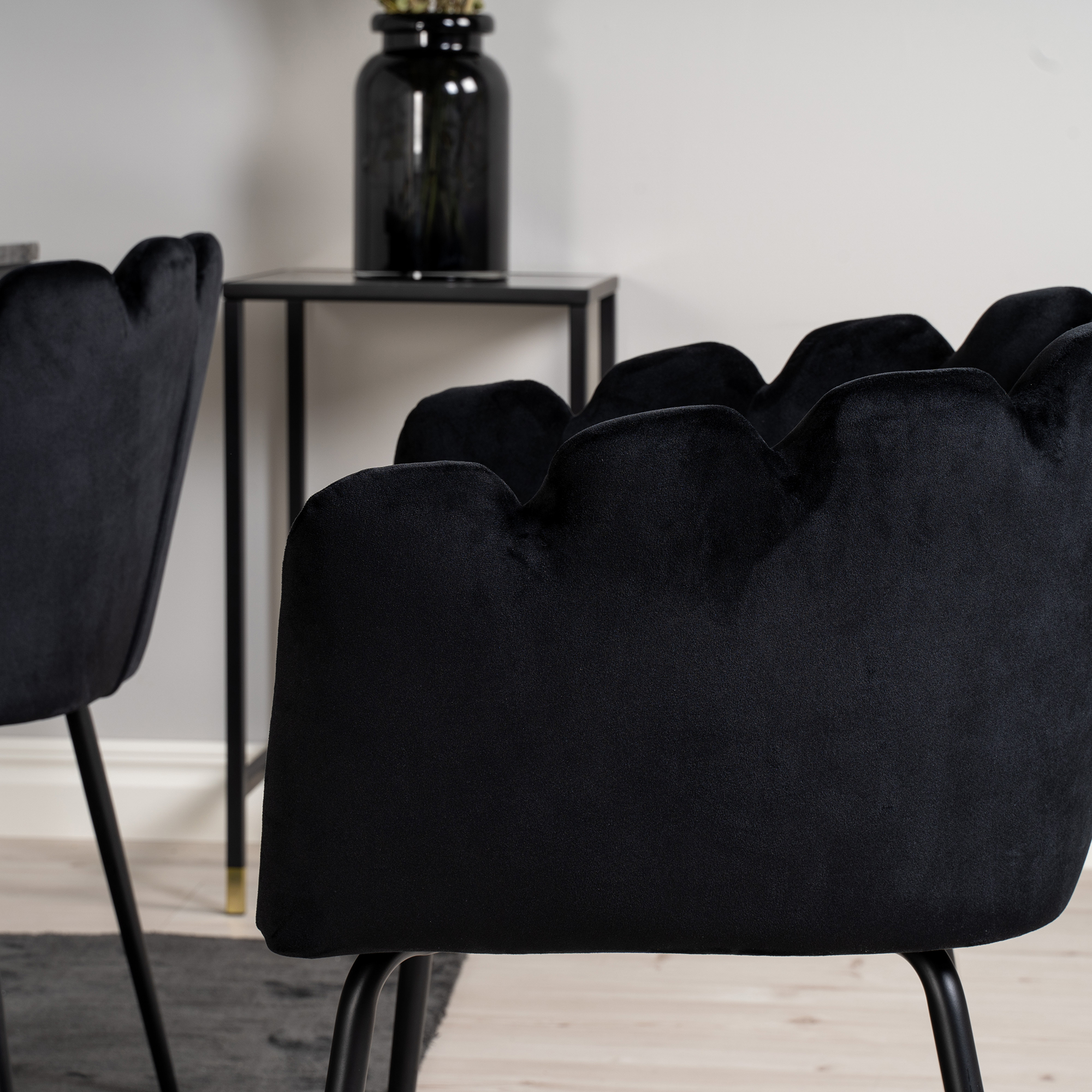 Matgrupp Venture Home Estelle med 4 Limhamn Rektangulär Stolar