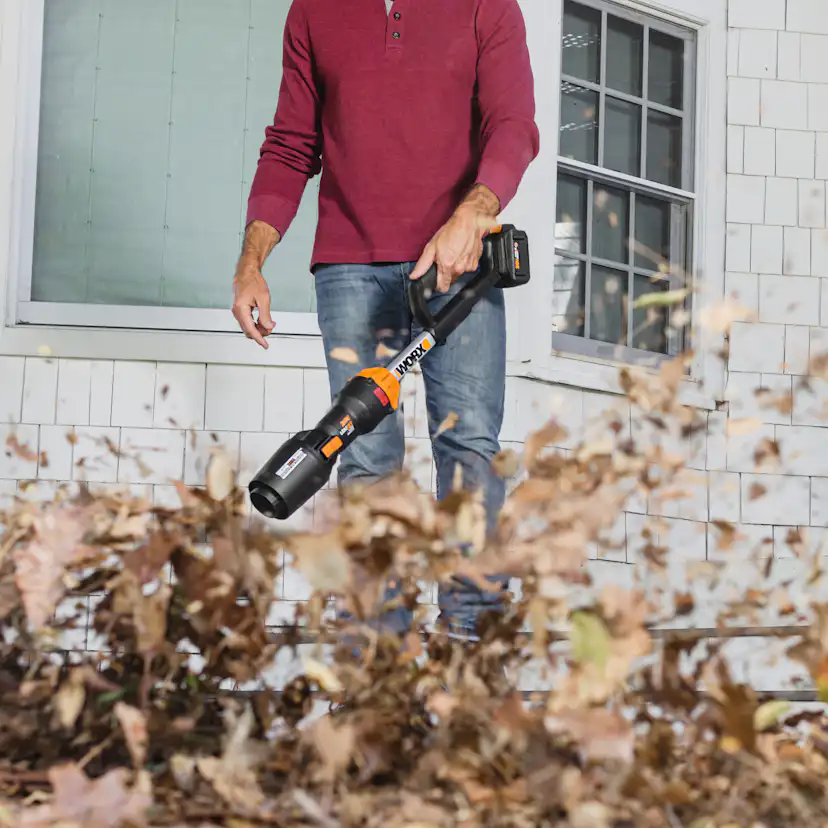 Lövblås Worx WG543E utan Batteri
