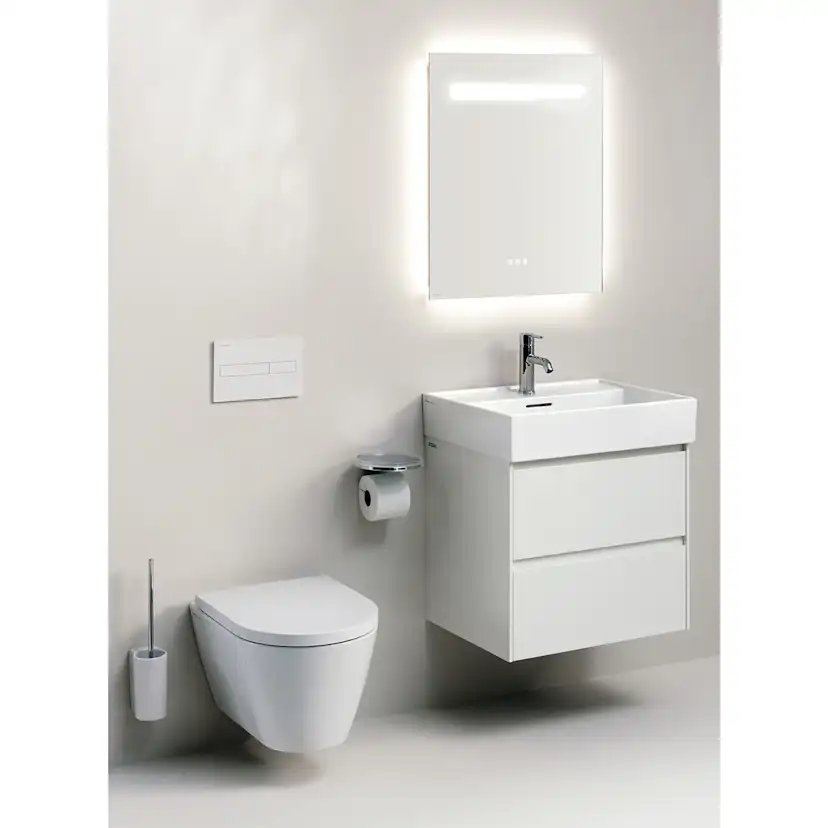 Vägghängd Toalettstol Laufen Kartell 820337 Rimless exkl Sits
