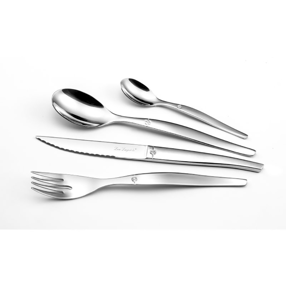 Bestickset Lou Laguiole Jet 16 Delar