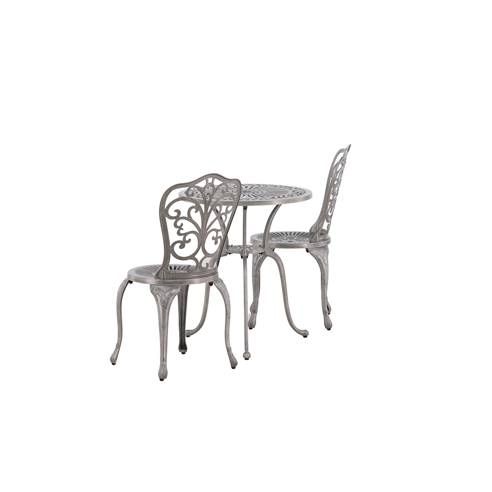 Cafégrupp Venture Home Nandin ø60 cm med 2 Stolar