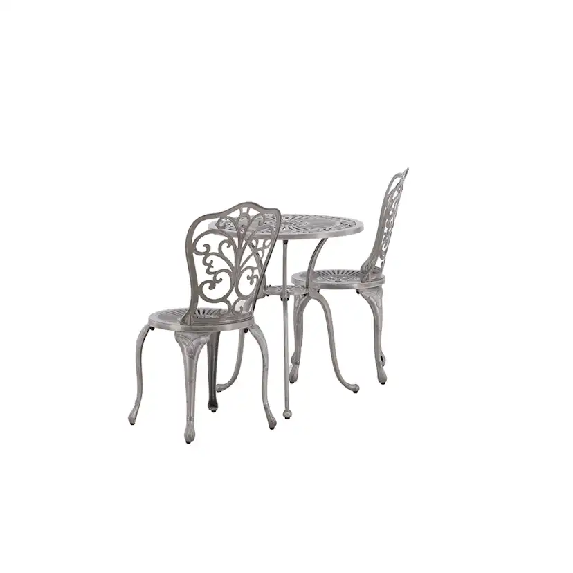 Cafégrupp Venture Home Nandin ø60 cm med 2 Stolar