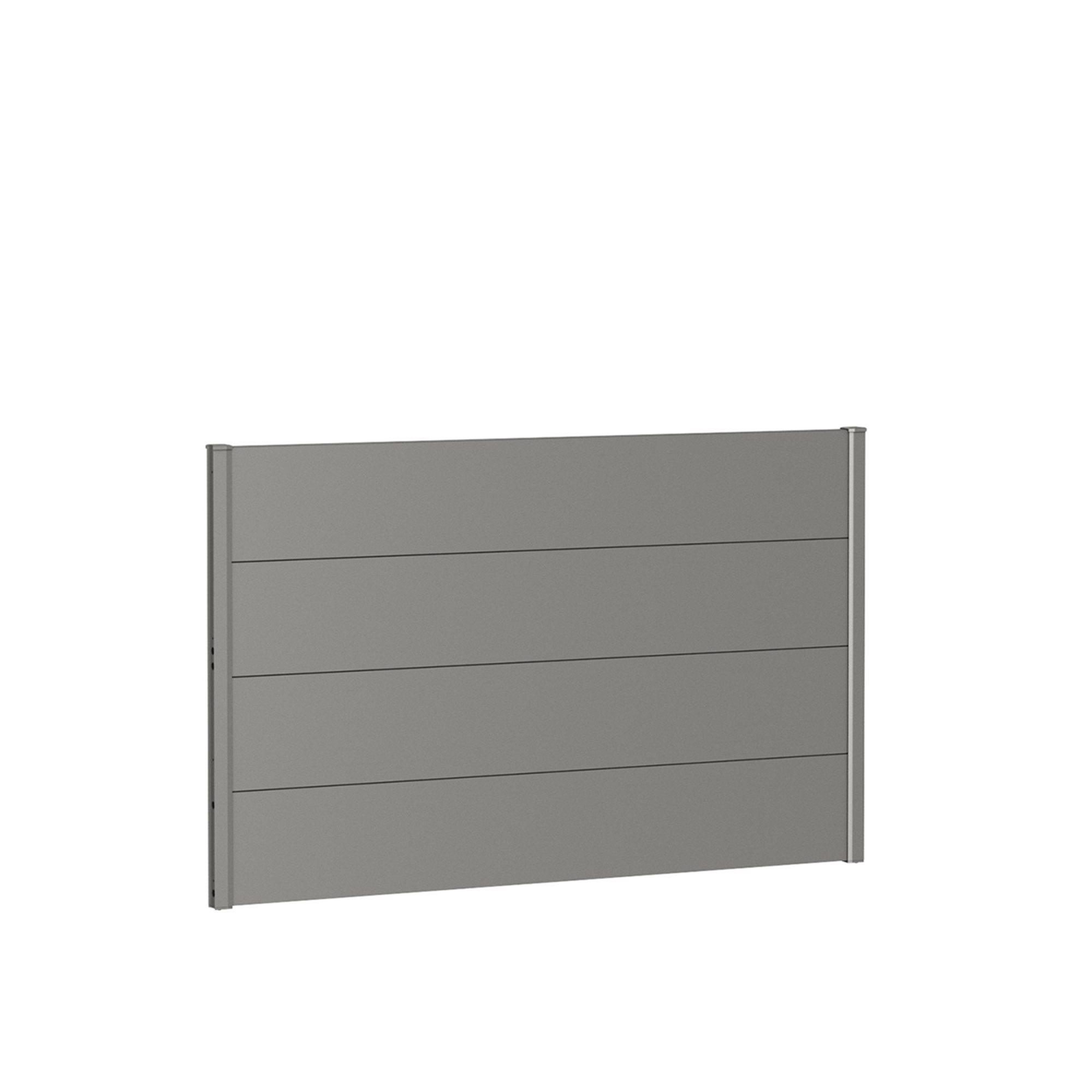 Väggpanel för Skärmvägg utan akrylglas 150x90 metallic kvart Kvartsgrå