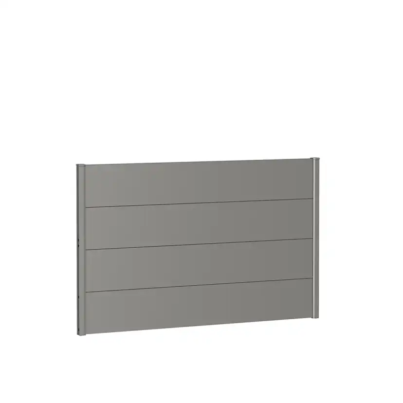 Väggpanel för Skärmvägg utan akrylglas 150x90 metallic kvart Kvartsgrå