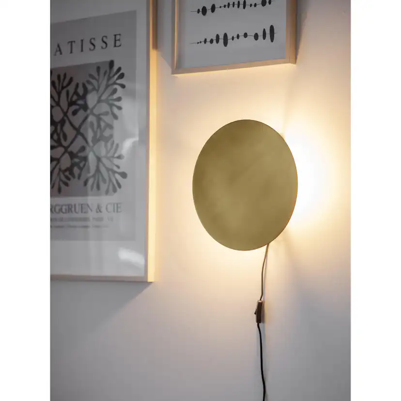 Vägglampa PR Home Fullmoon Pale