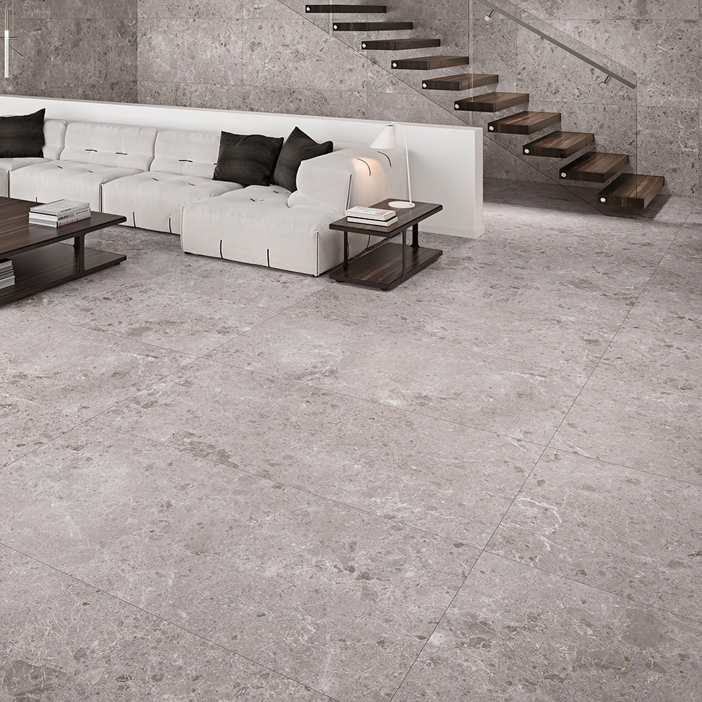 Klinker Tenfors Artic Gris Marmor Matt 60x60 cm