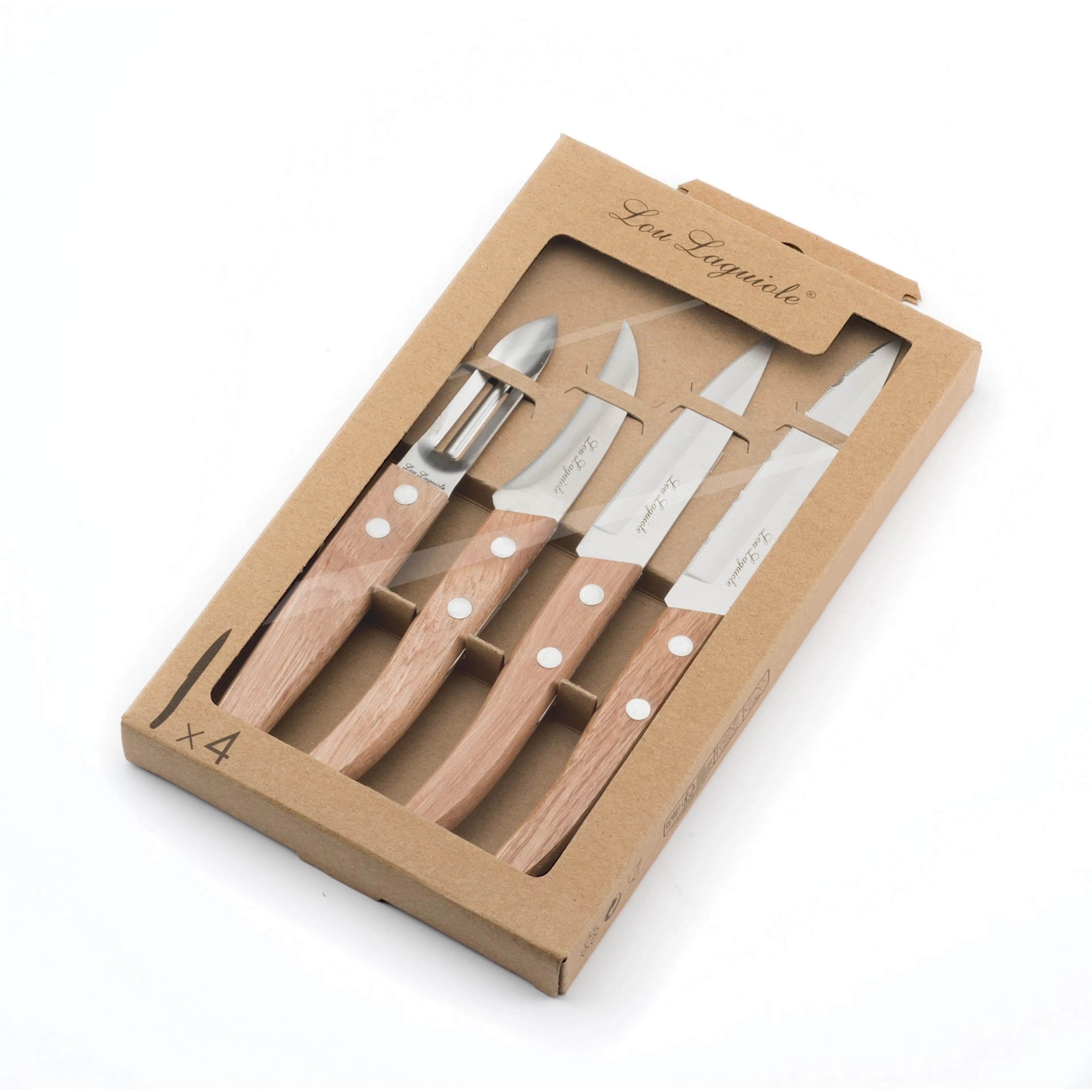 Skalset Lou Laguiole Tradition 4-p