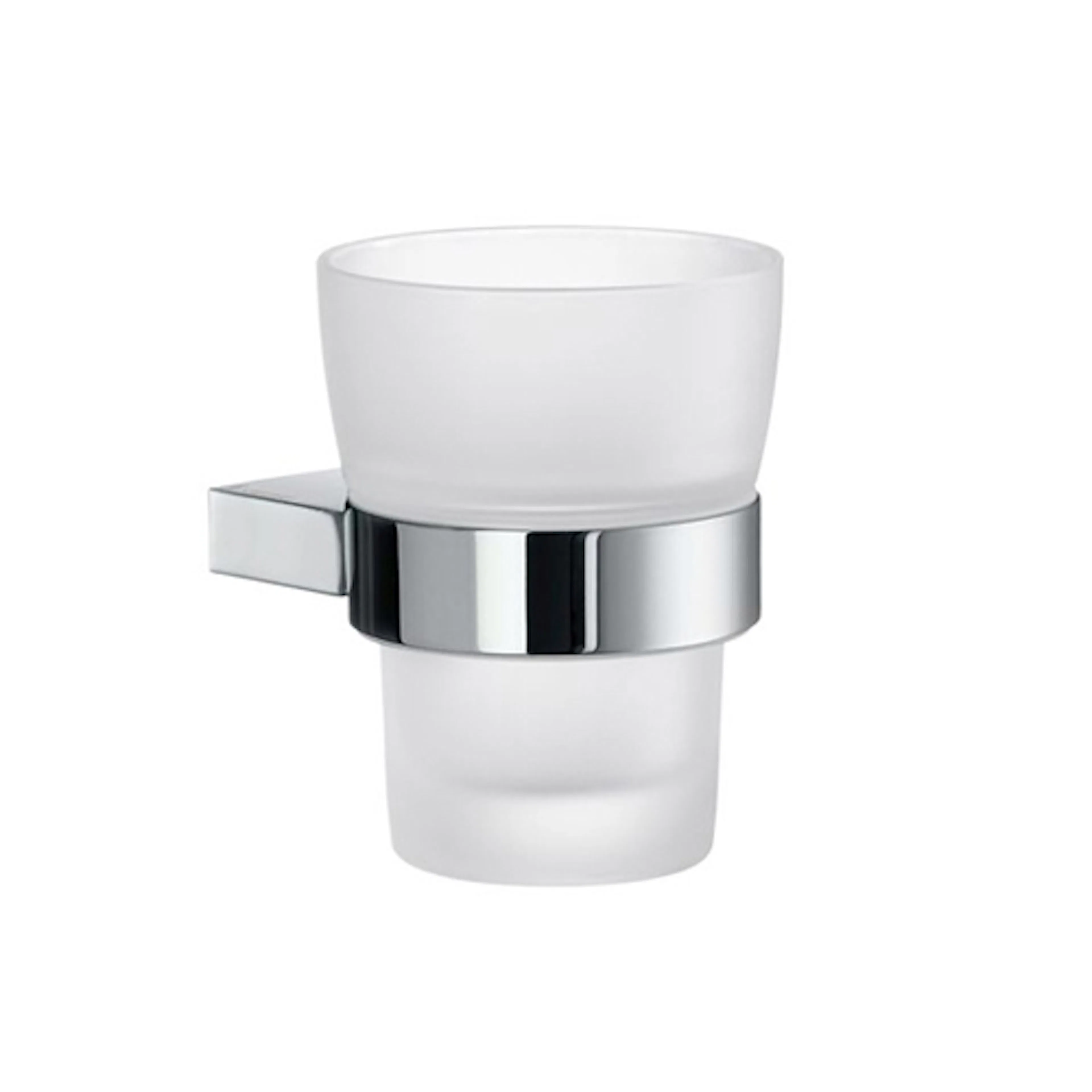 Tandborstglas Smedbo Air AK343 Krom/Frostat Glas
