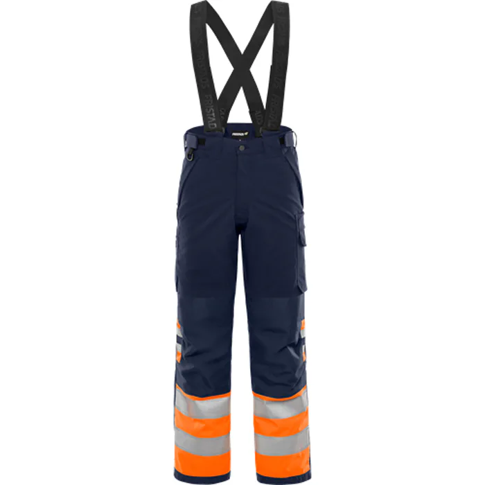 Varselorange/Marinblå