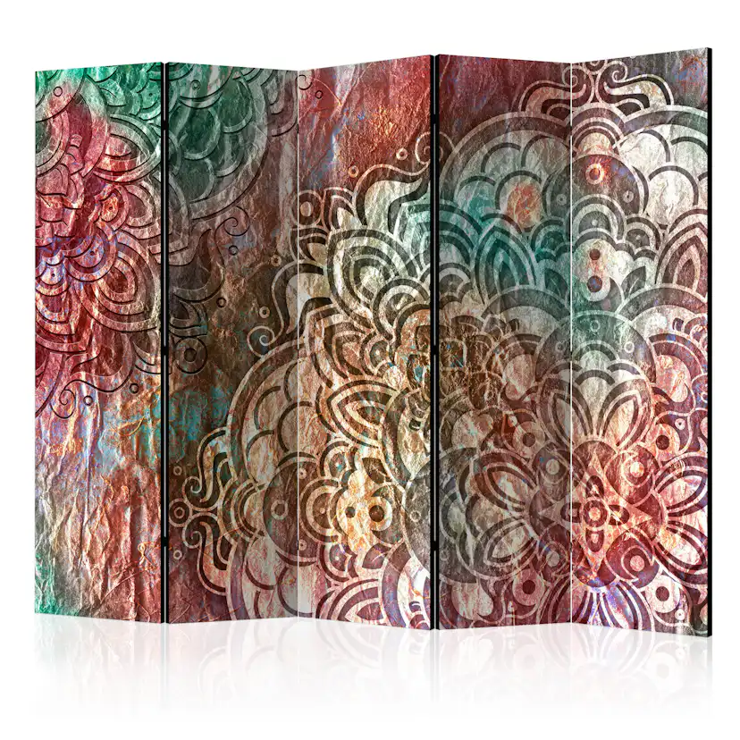 Rumsavdelare Skärmvägg Arkiio Mandala Copper Garden II 225x172 cm