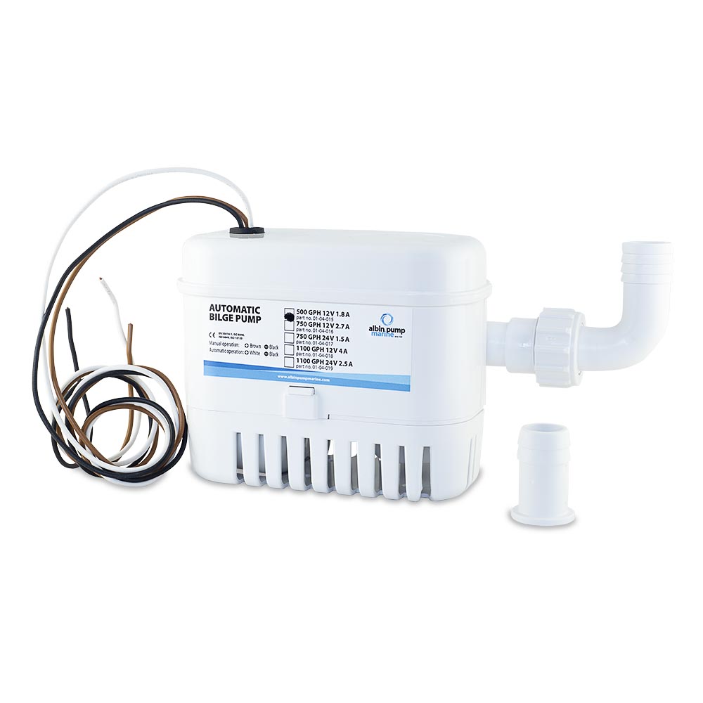 Länspump Albin Group Marine Automatisk 500 GPH 12V