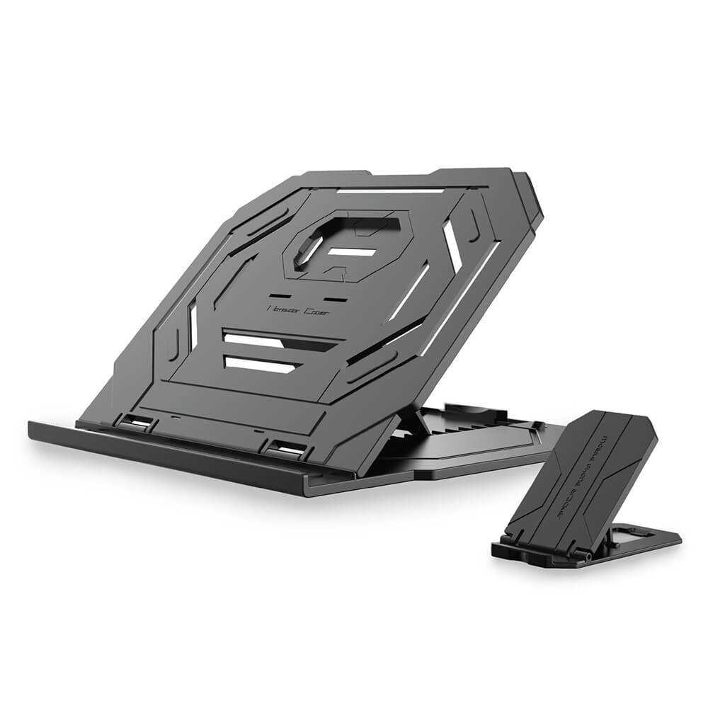 Laptopställ Desire2 2In1 Portabelt Svart 360 Roterbar med Mobilställ